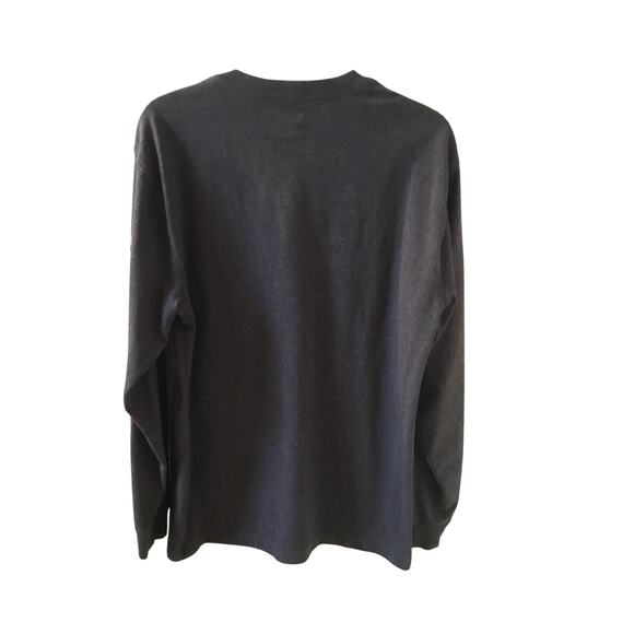 Carhartt Original Fit Spell out Long Sleeve Long Sleeve Pocket T-shirt Size S - Picture 2 of 4